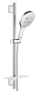Картинка анонса товара «душевой гарнитур grohe rainshower smartactive 150, 3 вида струй, хром (26592000)»