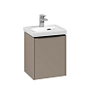 Картинка анонса товара «тумба под раковину villeroy &amp; boch subway 3.0 taupe / taupe c58301vm»