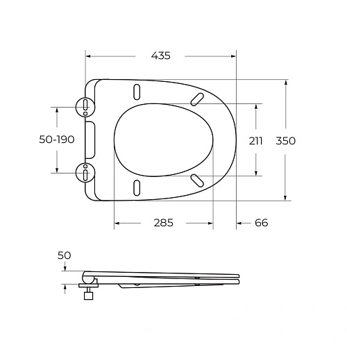 Крышка-сиденье BelBagno BB045/051SC Крышка-сиденье BelBagno BB045/051SC