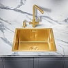 Кухонная мойка Milacio Denia 48 Steel (MC.77448) золото Кухонная мойка Milacio Denia 48 Steel (MC.77448) золото