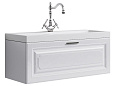 Тумба под раковину AQWELLA Empire 100см Emp.01.10/W подвесная, белая Тумба под раковину AQWELLA Empire 100см Emp.01.10/W подвесная, белая