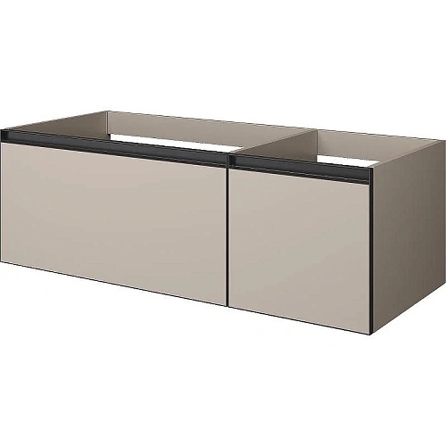 Тумба под раковину Armadi Art QUATRO 2 120см (80+40) DAPHNE профиль ANTHRACITE 790-M2-120-D-A Тумба под раковину Armadi Art QUATRO 2 120см (80+40) DAPHNE профиль ANTHRACITE 790-M2-120-D-A