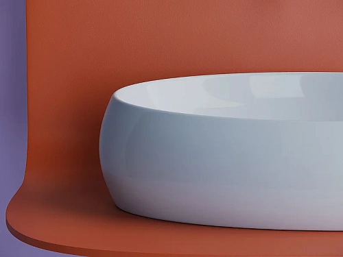 Раковина Ceramica Nova ELEMENT CN5033 белый накладная Раковина Ceramica Nova ELEMENT CN5033 белый накладная