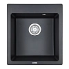 Кухонная мойка Granula 4651, ШВАРЦ (чёрный металлик), кварц 465x510 Кухонная мойка Granula 4651, ШВАРЦ (чёрный металлик), кварц 465x510