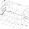 Акриловая ванна Radomir Мишель 205x155 (1-30-0-0-0-051Б) Акриловая ванна Radomir Мишель 205x155 (1-30-0-0-0-051Б)