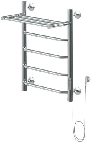 Полотенцесушитель электрический Aquanet Fiona 60х50 Тэн справа, с полкой 00281998 Полотенцесушитель электрический Aquanet Fiona 60х50 Тэн справа, с полкой 00281998