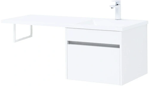 Тумба под раковину Aquanet Токио 48 белый (подвесная, 1 ящик) 00236915 Тумба под раковину Aquanet Токио 48 белый (подвесная, 1 ящик) 00236915