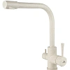 Смеситель для кухни Kaiser Merkur 26044-11 Beige бежевый мрамор под фильтр Смеситель для кухни Kaiser Merkur 26044-11 Beige бежевый мрамор под фильтр