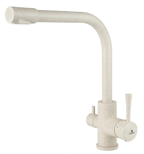 Смеситель для кухни Kaiser Merkur 26044-11 Beige бежевый мрамор под фильтр Смеситель для кухни Kaiser Merkur 26044-11 Beige бежевый мрамор под фильтр