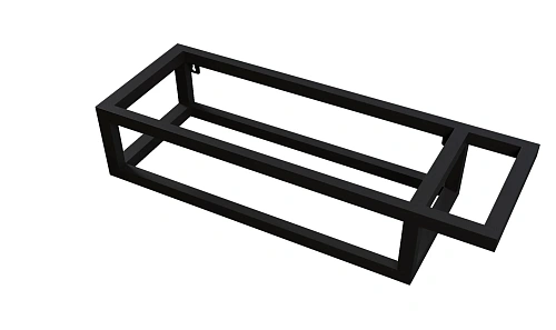 Консоль под раковину GROSSMAN МЕТРИС-50 см черная (ум. Модуль-50) подвесная 105002 Консоль под раковину GROSSMAN МЕТРИС-50 см черная (ум. Модуль-50) подвесная 105002