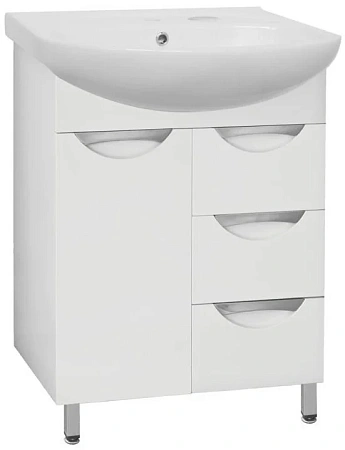 Тумба под раковину Style Line Жасмин 65 (3 ящ.) ЛС-00000035 Тумба под раковину Style Line Жасмин 65 (3 ящ.) ЛС-00000035