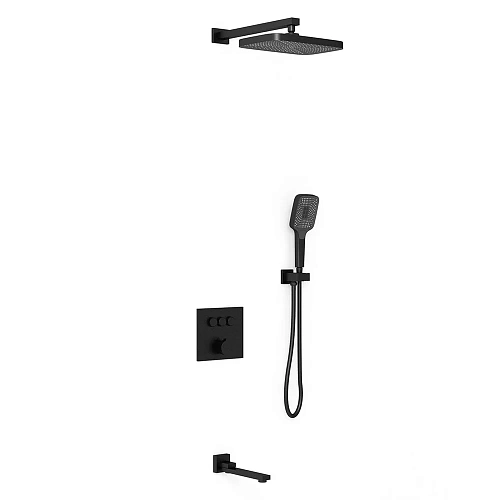 Душевая система Vincea VSFW-4311MB встраиваемая, 3 режима, черный Душевая система Vincea VSFW-4311MB встраиваемая, 3 режима, черный