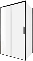 Душевой уголок Aquanet Pleasure Evo 110x80 AE65-110x80-BT профиль черный, прозрачное стекло Душевой уголок Aquanet Pleasure Evo 110x80 AE65-110x80-BT профиль черный, прозрачное стекло