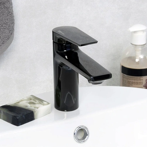 Смеситель для раковины WasserKRAFT Glan 6603 черный Смеситель для раковины WasserKRAFT Glan 6603 черный