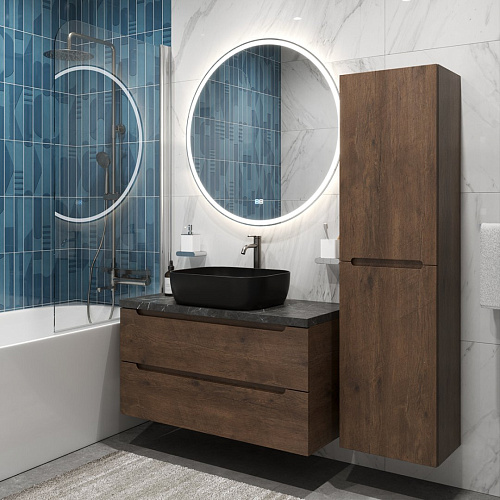 Тумба со столешницей и раковиной BelBagno ETNA 100 etna100rw-kepmno-1302h301-set подвесная ETNA100RW-KEPMNO-1302H301-SET Тумба со столешницей и раковиной BelBagno ETNA 100 etna100rw-kepmno-1302h301-set подвесная ETNA100RW-KEPMNO-1302H301-SET