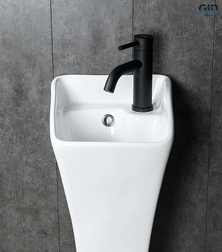 Раковина Gid M9012 81101 напольная белая 30x33x89 Раковина Gid M9012 81101 напольная белая 30x33x89