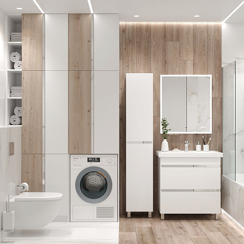 Шкаф-пенал BRIZ Элен классик п-35 левый 227 04-00035-00 01 БЕЛ белый Шкаф-пенал BRIZ Элен классик п-35 левый 227 04-00035-00 01 БЕЛ белый