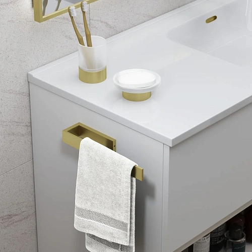 Полотенцедержатель Timo Petruma 15250/17 золото матовое Полотенцедержатель Timo Petruma 15250/17 золото матовое