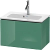 Тумба под раковину Duravit L-Cube LC615600303 подвесная 62 см Нефритовый глянцевый Тумба под раковину Duravit L-Cube LC615600303 подвесная 62 см Нефритовый глянцевый