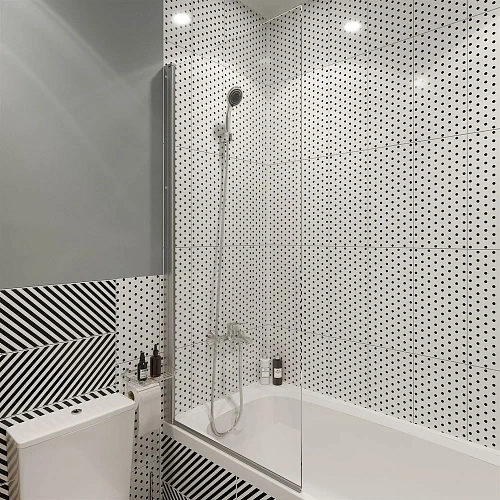 Шторка на ванну DIWO Коломна 4GW005 распашная, 60x150 507485 Шторка на ванну DIWO Коломна 4GW005 распашная, 60x150 507485