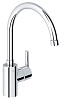Картинка анонса товара «смеситель для кухни grohe feel с высоким изливом, хром (32670000)»