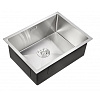 Картинка анонса товара «кухонная мойка milacio denia 58 steel (mc.77450) сталь нержавеющая»