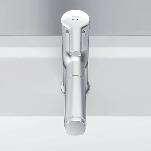 Смеситель для раковины AM.PM X-Joy F85B02900 с вытяжным изливом, хром Смеситель для раковины AM.PM X-Joy F85B02900 с вытяжным изливом, хром