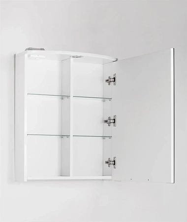 Зеркальный шкаф Style Line Жасмин 2 55/С, Люкс белый ЛС-00000215 Зеркальный шкаф Style Line Жасмин 2 55/С, Люкс белый ЛС-00000215