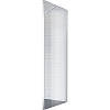 Картинка анонса товара «боковая стенка belbagno acqua acqua-100-fix-c-cr 100х195 см, профиль хром / стекло прозрачное»