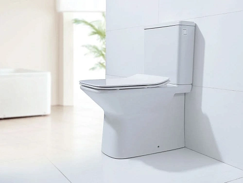 Унитаз напольный Orans Ceramic WM-9904 безободковый с микролифтом 9904WM Унитаз напольный Orans Ceramic WM-9904 безободковый с микролифтом 9904WM