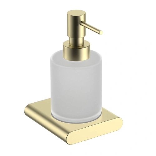 Дозатор жидкого мыла Timo Luiro 18438/17 золото матовое Дозатор жидкого мыла Timo Luiro 18438/17 золото матовое