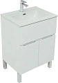 Тумба под раковину Aquanet Алвита New 60 1 ящик, 2 дверцы, белый матовый 00277546 Тумба под раковину Aquanet Алвита New 60 1 ящик, 2 дверцы, белый матовый 00277546
