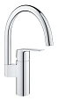 Смеситель для кухни GROHE Start 2021, C-образный высокий излив, хром (30469000) Смеситель для кухни GROHE Start 2021, C-образный высокий излив, хром (30469000)