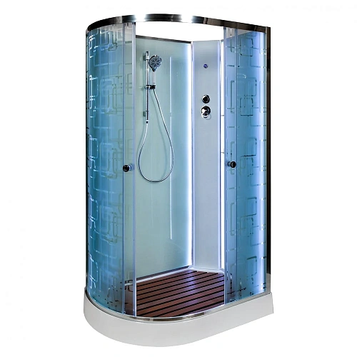 Душевая кабина Dto EM1512RN LED (EM1512RNLED) 120x80 см Душевая кабина Dto EM1512RN LED (EM1512RNLED) 120x80 см