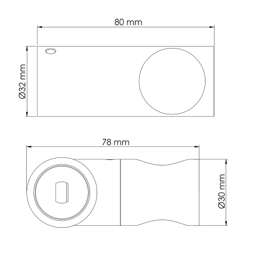 Держатель ручного душа WasserKRAFT A324 золото Держатель ручного душа WasserKRAFT A324 золото
