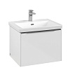 Картинка анонса товара «тумба под раковину villeroy &amp; boch subway 3.0 с подсветкой brilliant white / brilliant white c577l0v c577l0ve»