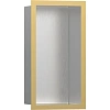 Настенный короб Hansgrohe XtraStoris Individual, с дизайнерской рамой, 30х15х10 см 56094990, полиров Настенный короб Hansgrohe XtraStoris Individual, с дизайнерской рамой, 30х15х10 см 56094990, полиров