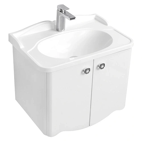 Тумба под раковину Aquaton Венеция 65 белый 1A155201VN010 Тумба под раковину Aquaton Венеция 65 белый 1A155201VN010