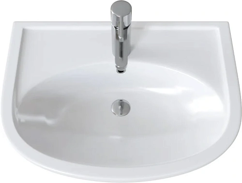 Комплект мебели DIWO Углич 60 в скандинавском стиле, белый, под дерево 461721 Комплект мебели DIWO Углич 60 в скандинавском стиле, белый, под дерево 461721