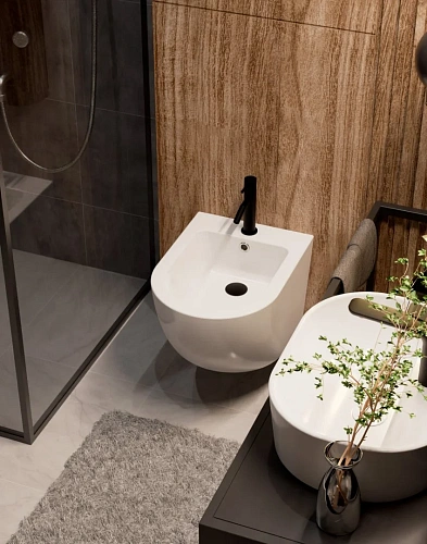 Смеситель для биде AQUAme Siena AQM 6216MB Черный матовый AQM6216MB Смеситель для биде AQUAme Siena AQM 6216MB Черный матовый AQM6216MB