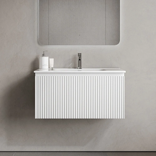 Тумба под раковину SANCOS Snob SNR1.080W R 1.0 790х445х406 Bianco подвесная Тумба под раковину SANCOS Snob SNR1.080W R 1.0 790х445х406 Bianco подвесная