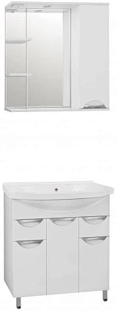 Тумба под раковину Style Line Жасмин 80 (2 ящ.) ЛС-00000038 Тумба под раковину Style Line Жасмин 80 (2 ящ.) ЛС-00000038