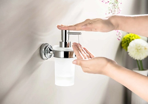 Дозатор жидкого мыла Aquatek КЛАССИК AQ4505CR хром Дозатор жидкого мыла Aquatek КЛАССИК AQ4505CR хром