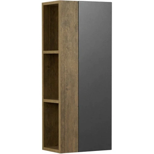 Шкаф-пенал Aquaton Терра 1-створчатый дуб кантри, антрацит 1A247503TEKA0 Шкаф-пенал Aquaton Терра 1-створчатый дуб кантри, антрацит 1A247503TEKA0