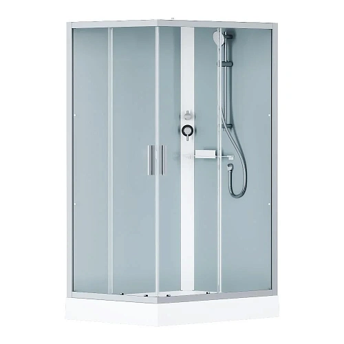 Душевая кабина AM.PM Gem W90C-404-12090MT 120x90, прямоугольная, профиль хром матовый, стекло прозрачное Душевая кабина AM.PM Gem W90C-404-12090MT 120x90, прямоугольная, профиль хром матовый, стекло прозрачное