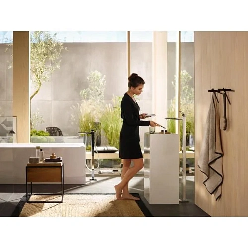 Смеситель для раковины Hansgrohe Metropol 7453000 напольный 74530000. Смеситель для раковины Hansgrohe Metropol 7453000 напольный 74530000.