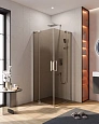 Душевой уголок CEZARES SLIDER-A-2-70/80-BR-Cr 70-80x70-80см стекло тонированное (бронза), профиль хром Душевой уголок CEZARES SLIDER-A-2-70/80-BR-Cr 70-80x70-80см стекло тонированное (бронза), профиль хром