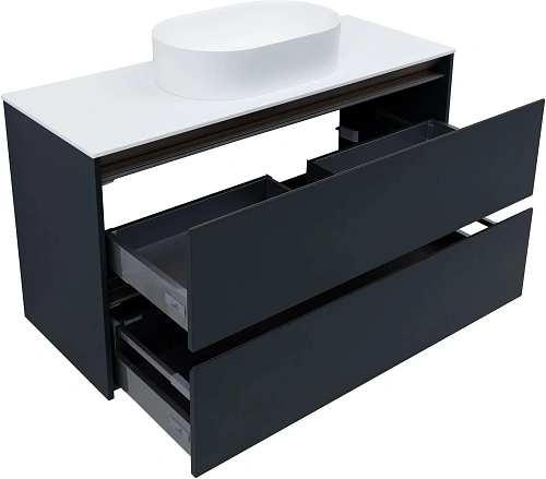 Тумба под раковину Allen Brau Activity 120 1.34015.AM антрацит матовый/олива брашированная Тумба под раковину Allen Brau Activity 120 1.34015.AM антрацит матовый/олива брашированная