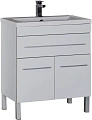 Тумба под раковину Aquanet Верона 75 белый (напольная 1 ящик 2 дверцы) 00182706 Тумба под раковину Aquanet Верона 75 белый (напольная 1 ящик 2 дверцы) 00182706