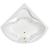Акриловая ванна WHITECROSS Konsul 150x150 &quot;NANO&quot; золото 0110.150150.100.NANO.GL